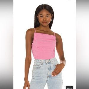 Superdown XS Jesse ruched tank. So flattering